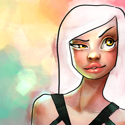 Golden and coral remake