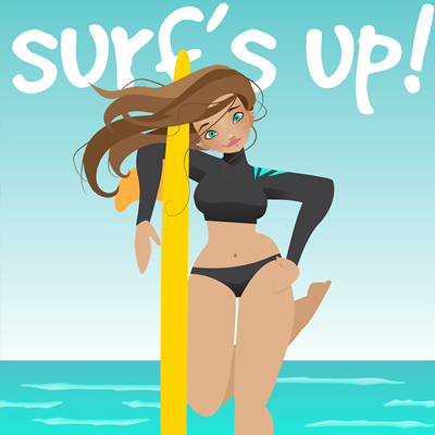 Surf's up!